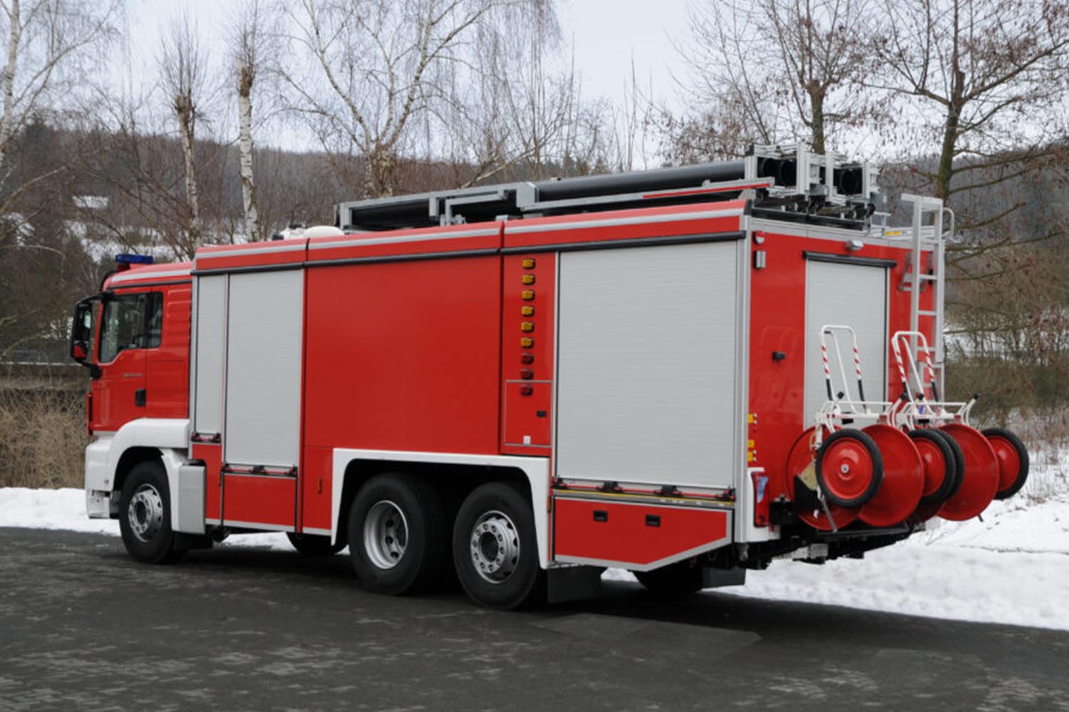 Foam Firefighting Vehicle